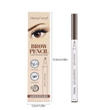 Maxbell Maxbell Automatic Rotation Waterproof Eyebrow Pencil Long Last Brow Liner Definer Brown