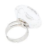 Maxbell Maxbell 2-in-1 Crystal Ring Pigment Cup Adhesive Holder Lash Extension Tools Clear