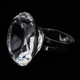 Maxbell Maxbell 2-in-1 Crystal Ring Pigment Cup Adhesive Holder Lash Extension Tools Clear
