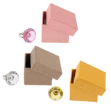 Maxbell Maxbell 2-in-1 Crystal Ring Pigment Cup Adhesive Holder Lash Extension Tools Clear