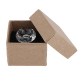 Maxbell Maxbell 2-in-1 Crystal Ring Pigment Cup Adhesive Holder Lash Extension Tools Clear