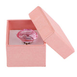 Maxbell Maxbell 2-in-1 Crystal Ring Pigment Cup Adhesive Holder Lash Extension Tools Pink