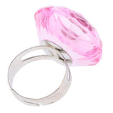 Maxbell Maxbell 2-in-1 Crystal Ring Pigment Cup Adhesive Holder Lash Extension Tools Pink