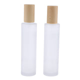 Maxbell Maxbell 2x Glass Perfume Empty Bottle Atomizer Pump Sprayer Refillable Travel 120ml