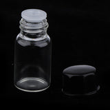 Maxbell Maxbell 20Pcs 3ml Glass Bottles Vials Screwcap for Essential Oils Serums Fragrance B