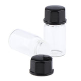 Maxbell Maxbell 20Pcs 3ml Glass Bottles Vials Screwcap for Essential Oils Serums Fragrance B