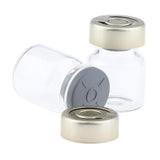 Maxbell Maxbell 20Pcs Empty Sterile Glass Sealed Serum Vials Bottles Liquid Containers 3ml