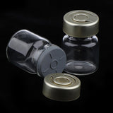 Maxbell Maxbell 20Pcs Empty Sterile Glass Sealed Serum Vials Bottles Liquid Containers 3ml