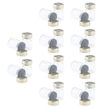 Maxbell Maxbell 20Pcs Empty Sterile Glass Sealed Serum Vials Bottles Liquid Containers 3ml