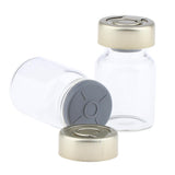 Maxbell Maxbell 20Pcs Empty Sterile Glass Sealed Serum Vials Bottles Liquid Containers 5ml