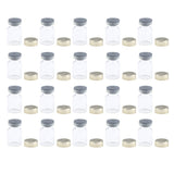 Maxbell Maxbell 20Pcs Empty Sterile Glass Sealed Serum Vials Bottles Liquid Containers 5ml