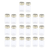 Maxbell Maxbell 20Pcs Empty Sterile Glass Sealed Serum Vials Bottles Liquid Containers 5ml