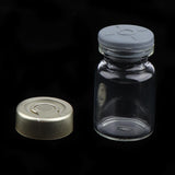 Maxbell Maxbell 20Pcs Empty Sterile Glass Sealed Serum Vials Bottles Liquid Containers 5ml