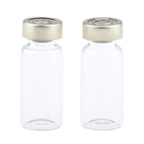 20Pcs Empty Sterile Glass Sealed Serum Vials Bottles Liquid Containers 10ml