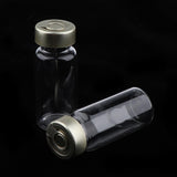 Maxbell Maxbell 20Pcs Empty Sterile Glass Sealed Serum Vials Bottles Liquid Containers 10ml