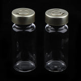 Maxbell Maxbell 20Pcs Empty Sterile Glass Sealed Serum Vials Bottles Liquid Containers 10ml