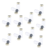 Maxbell Maxbell 20Pcs Empty Sterile Glass Sealed Serum Vials Bottles Liquid Containers 10ml