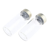 Maxbell Maxbell 20Pcs Empty Sterile Glass Sealed Serum Vials Bottles Liquid Containers 10ml