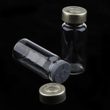 Maxbell Maxbell 20Pcs Empty Sterile Glass Sealed Serum Vials Bottles Liquid Containers 10ml