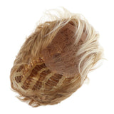 Maxbell Maxbell Short Synthetic Heat Resist Blonde Women Pixie Cut Chic Straight Wigs 26cm