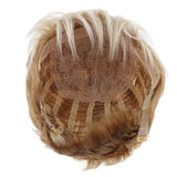 Maxbell Maxbell Short Synthetic Heat Resist Blonde Women Pixie Cut Chic Straight Wigs 26cm