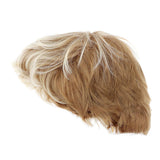 Maxbell Maxbell Short Synthetic Heat Resist Blonde Women Pixie Cut Chic Straight Wigs 26cm
