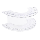Maxbell Maxbell Arcylic 12 Holes Makeup Brush Pen Holder Organizer Storage Display Stand