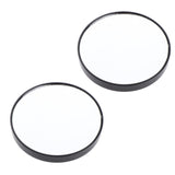 Maxbell Maxbell 2x Travel Wall Suction Mirror 10X Magnifying Makeup Cosmetic Bedroom Mirrors Black