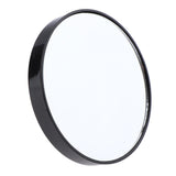 Maxbell Maxbell 2x Travel Wall Suction Mirror 10X Magnifying Makeup Cosmetic Bedroom Mirrors Black