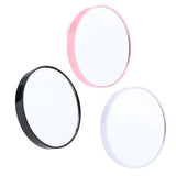 Maxbell Maxbell 2x Travel Wall Suction Mirror 10X Magnifying Makeup Cosmetic Bedroom Mirrors Black