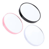 Maxbell Maxbell 2x Travel Wall Suction Mirror 10X Magnifying Makeup Cosmetic Bedroom Mirrors Black