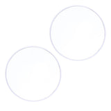 Maxbell Maxbell 2x Travel Wall Suction Mirror 10X Magnifying Makeup Cosmetic Bedroom Mirrors White