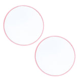Maxbell Maxbell 2x Travel Wall Suction Mirror 10X Magnifying Makeup Cosmetic Bedroom Mirrors Pink
