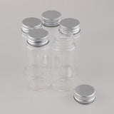 Maxbell 4x5Pcs Refillable Glass Makeup Bottles Cosmetic Pills Storage Containers 70ml