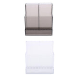 2pcs Acrylic Nail Drill Machine Nails Drill Bits Holder Stand Display Box