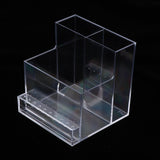 2pcs Acrylic Nail Drill Machine Nails Drill Bits Holder Stand Display Box