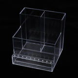 2pcs Acrylic Nail Drill Machine Nails Drill Bits Holder Stand Display Box