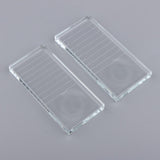 Maxbell Lashes Glue Pads Pallet Eyelash Extension Stand Holder Glass 10 x 5 x 1cm