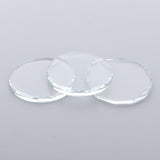Maxbell Maxbell 3Pcs Adhesive Glue Pallet Stand Crystal Holder Tray for Eyelash Extensions Clear