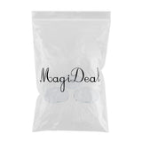 Maxbell Maxbell 3Pcs Adhesive Glue Pallet Stand Crystal Holder Tray for Eyelash Extensions Clear