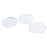 Maxbell Maxbell 3Pcs Adhesive Glue Pallet Stand Crystal Holder Tray for Eyelash Extensions Clear