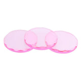 Maxbell Maxbell 3Pcs Adhesive Glue Pallet Stand Crystal Holder Tray for Eyelash Extensions Pink