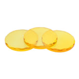Maxbell Maxbell 3Pcs Adhesive Glue Pallet Stand Crystal Holder Tray for Eyelash Extensions Yellow