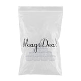 Maxbell Maxbell 10x Empty Round Clear Makeup Jar Pot Powder Travel Cream Cosmetic Container 5g