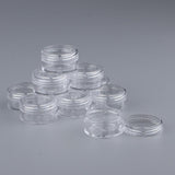 Maxbell Maxbell 10x Empty Round Clear Makeup Jar Pot Powder Travel Cream Cosmetic Container 5g