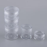 Maxbell Maxbell 10x Empty Round Clear Makeup Jar Pot Powder Travel Cream Cosmetic Container 5g