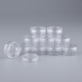 Maxbell Maxbell 10x Empty Round Clear Makeup Jar Pot Powder Travel Cream Cosmetic Container 10g(A)
