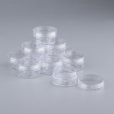Maxbell Maxbell 10x Empty Round Clear Makeup Jar Pot Powder Travel Cream Cosmetic Container 10g(A)