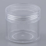 Maxbell Maxbell 10x Empty Round Clear Makeup Jar Pot Powder Travel Cream Cosmetic Container 20g