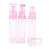 Maxbell Maxbell 3x Empty Airless Vacuum Pump Bottles Travel Cosmetic Containers 10ml Pink